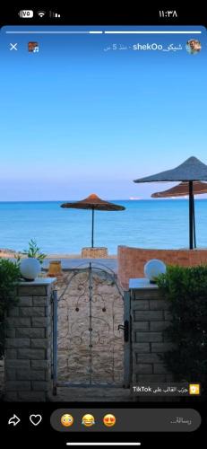Ras Sudar Apartment | شاليه علي البحر صف أول بحديقة خاصة بمنتجع براس سدر Chalet direct Sea View Ras Sudr