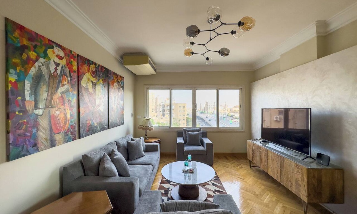 Heliopolis Apartment | 1406. Elegant 2BR Apt | Sun Terrace | Ensuite