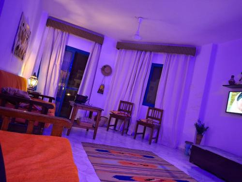 Ras Sudar Ski Chalet | 2 bedroom challet with private garden at Riviera beach resort Ras Sudr,Families only