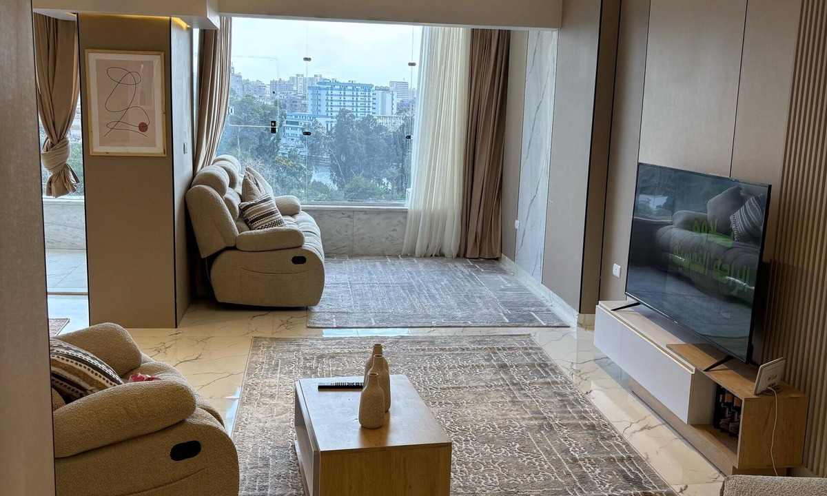 Gezira Apartment | ALSAWAH 5-Bedroom Duplex with Nile View Zamalek