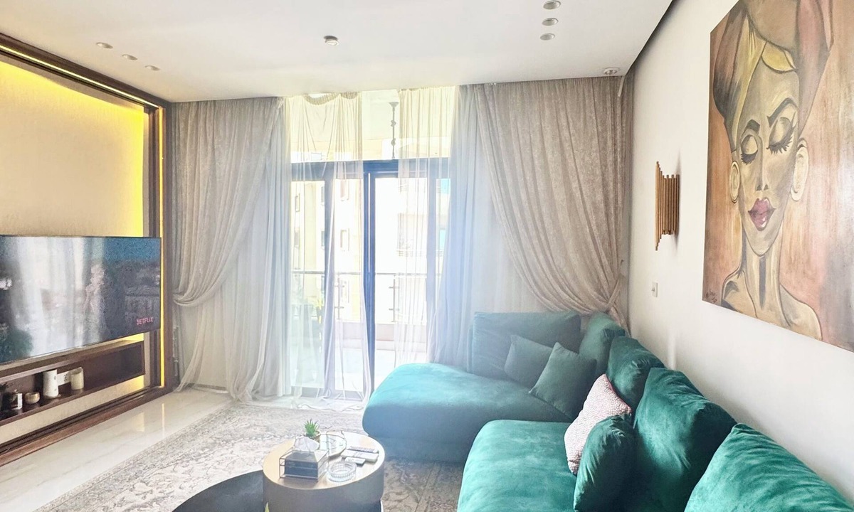 New Cairo Apartment | Beautiful Modern 2-bedroom apartment with AC in tranquil New Cairo
