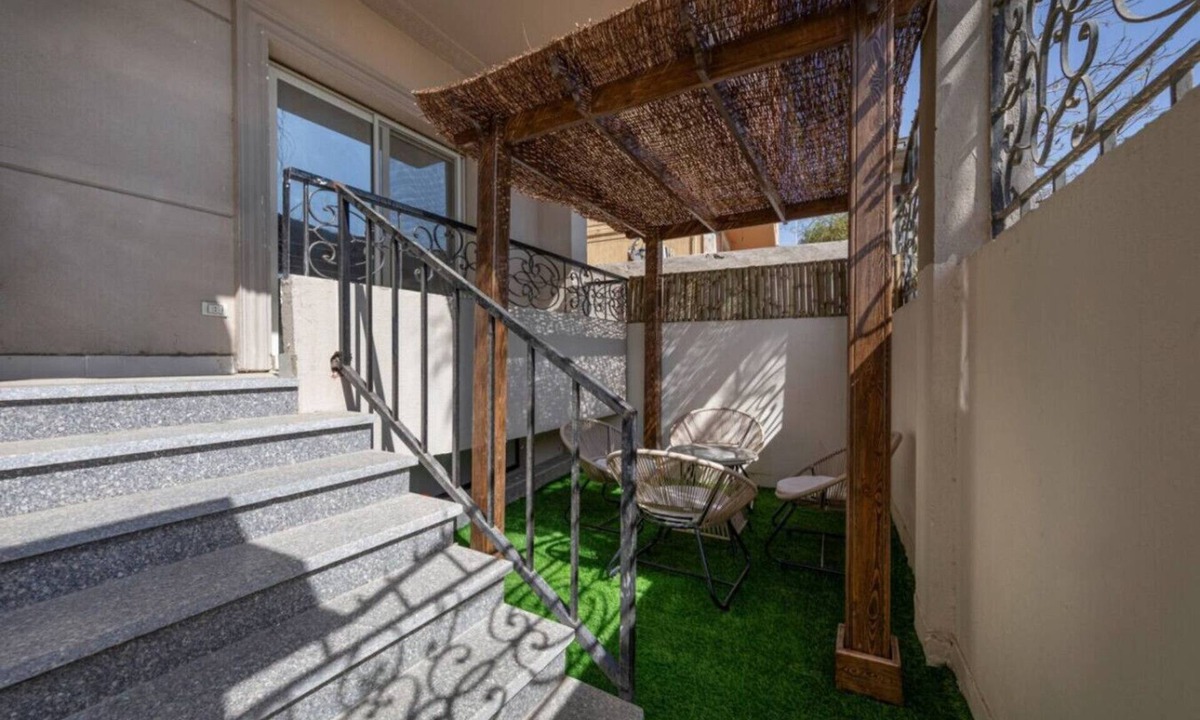 New Cairo Apartment | Boho 2BR Apt with Private Garden by Travelholic