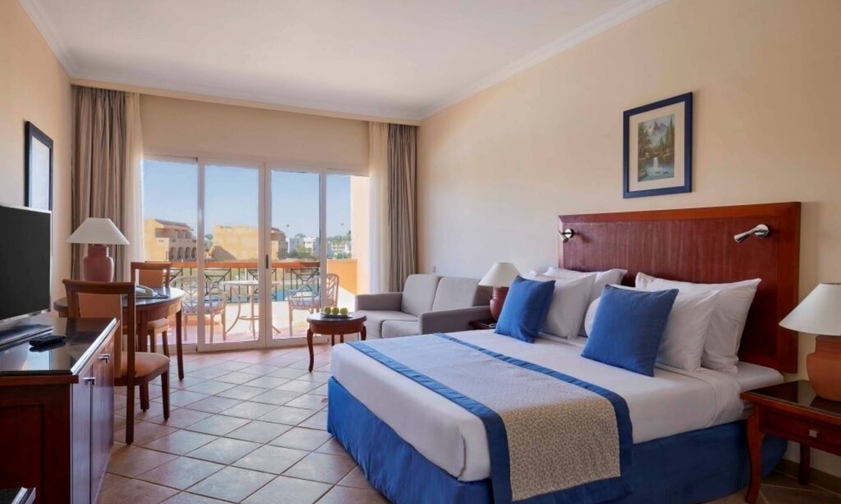 Port Ghalib Hotel | Family-Friendly Red Sea Escape l 4 Pool-view Rooms, Dive, Relax, & Play Tennis