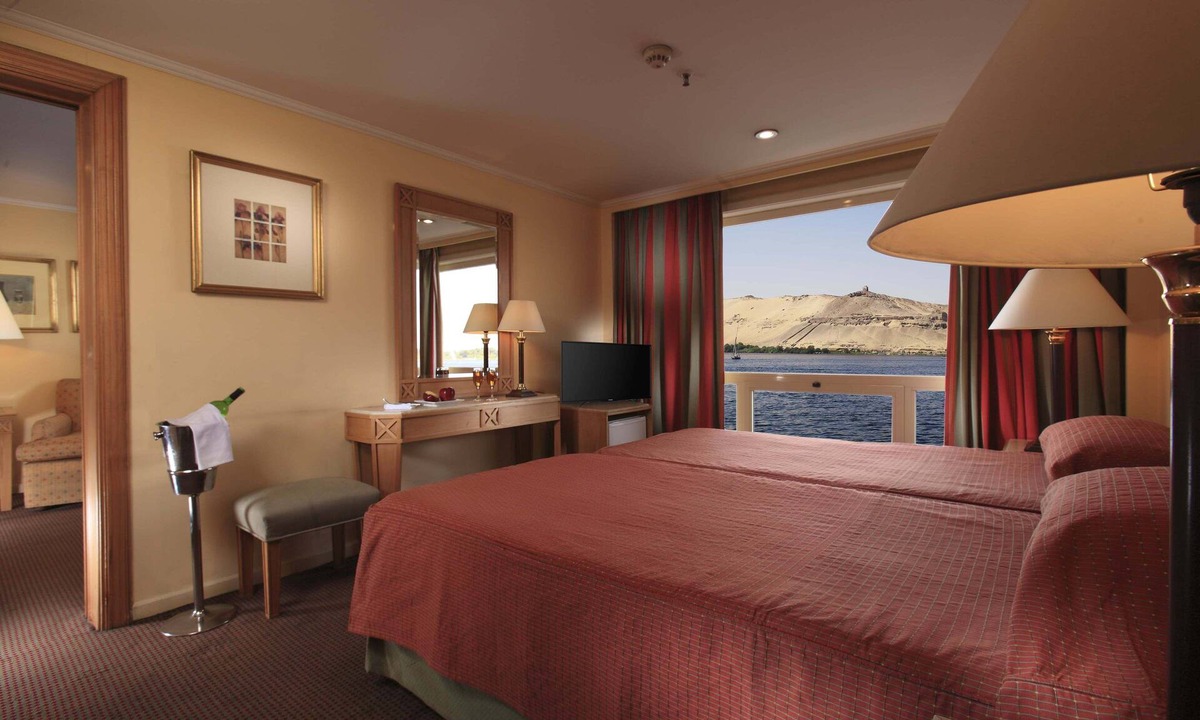 Nile River Luxor Boat Rental | JAZ Crown Emperor Nile Cruise - Every Thursday from Luxor for 07 & 04 Nights - Every Monday from Aswan for 03 Nights