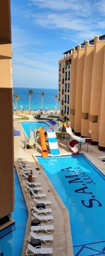 Al Ahyaa Hotel | Juliana Beach Resort D304 Wifi 2-BDR