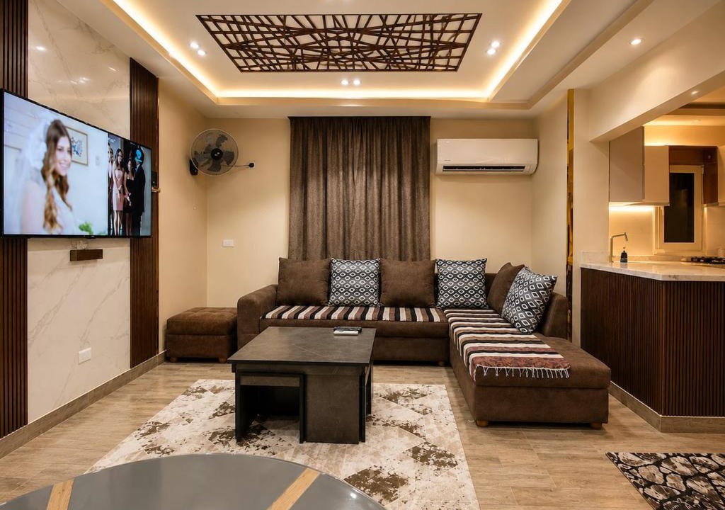 Agouza Apartment | Lebanon Square Stay Cozy 2 Bedroom, 2 Baths & Free Wi-Fi