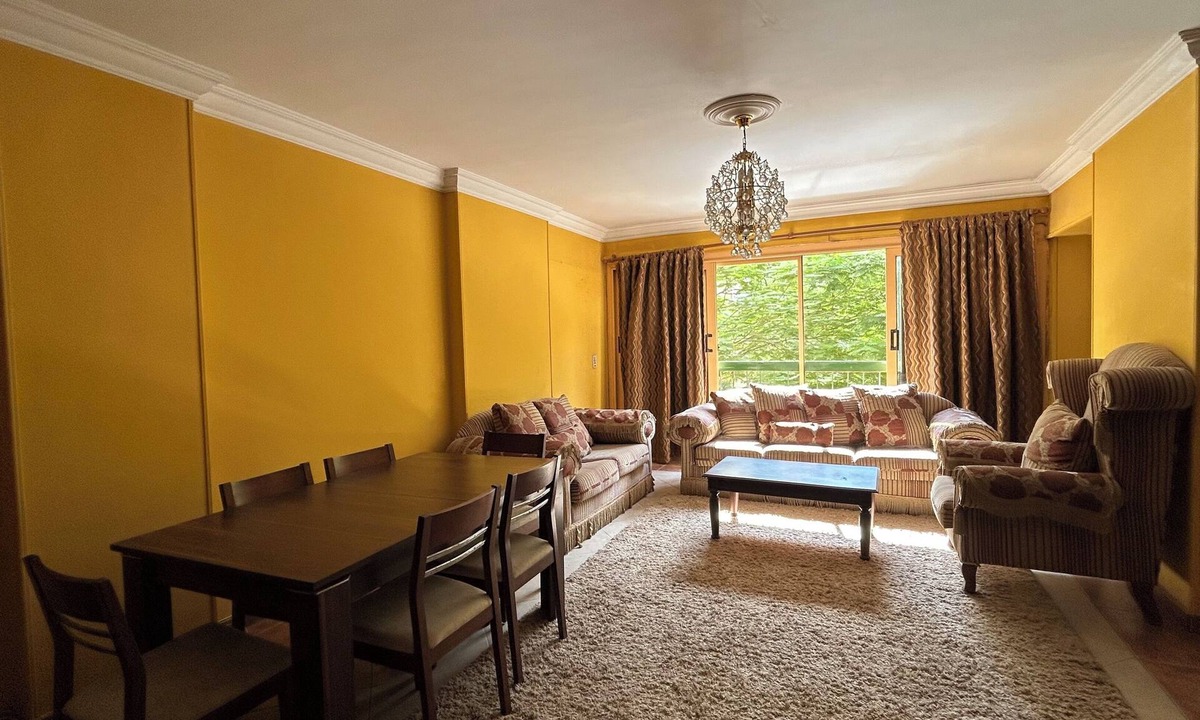 Nasr City Apartment | Lovely 2-bedroom apartment with AC in Cairo near the airport at Nasr City