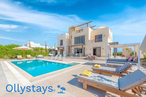 El Gouna Villa | Ollystays Luxury 4BR, Heated Pool Villa, Ancient Sands! Kite Surfing Haven
