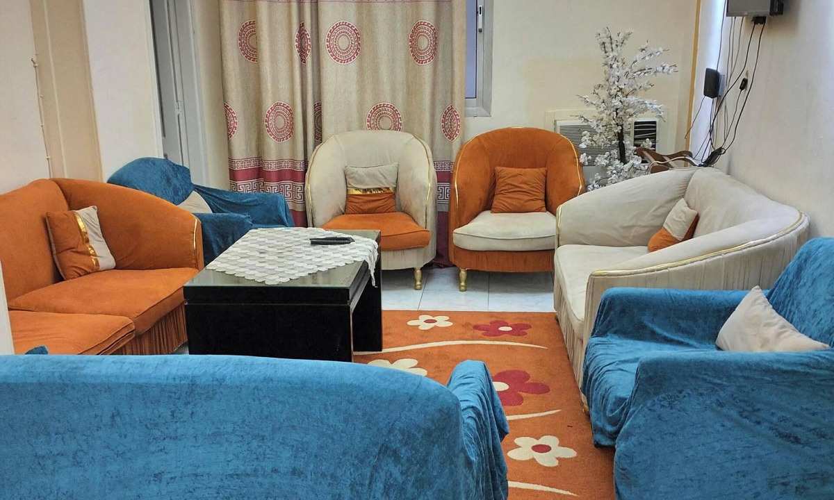 Nasr City Apartment | Perfect 4-bedroom apartment with AC in nice Cairo Governorate