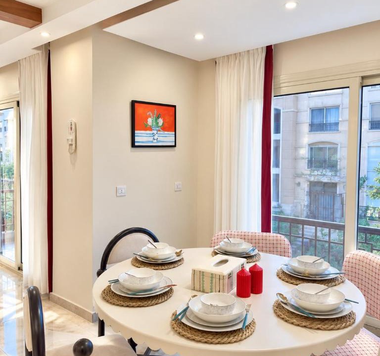 Cairo Apartment | Quiet & Secure 3BR in Stone Residence, New Cairo