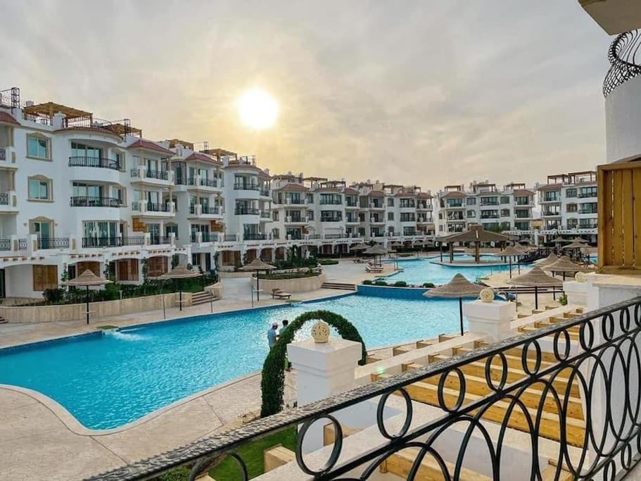 Ras Nasrani Apartment | Sharm Hills - 2BR with Pool View and Free Beach Access