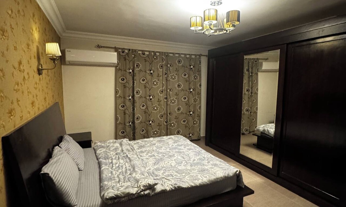 Nasr City Apartment | Spacious 3-bedroom apartment in charming Cairo with AC