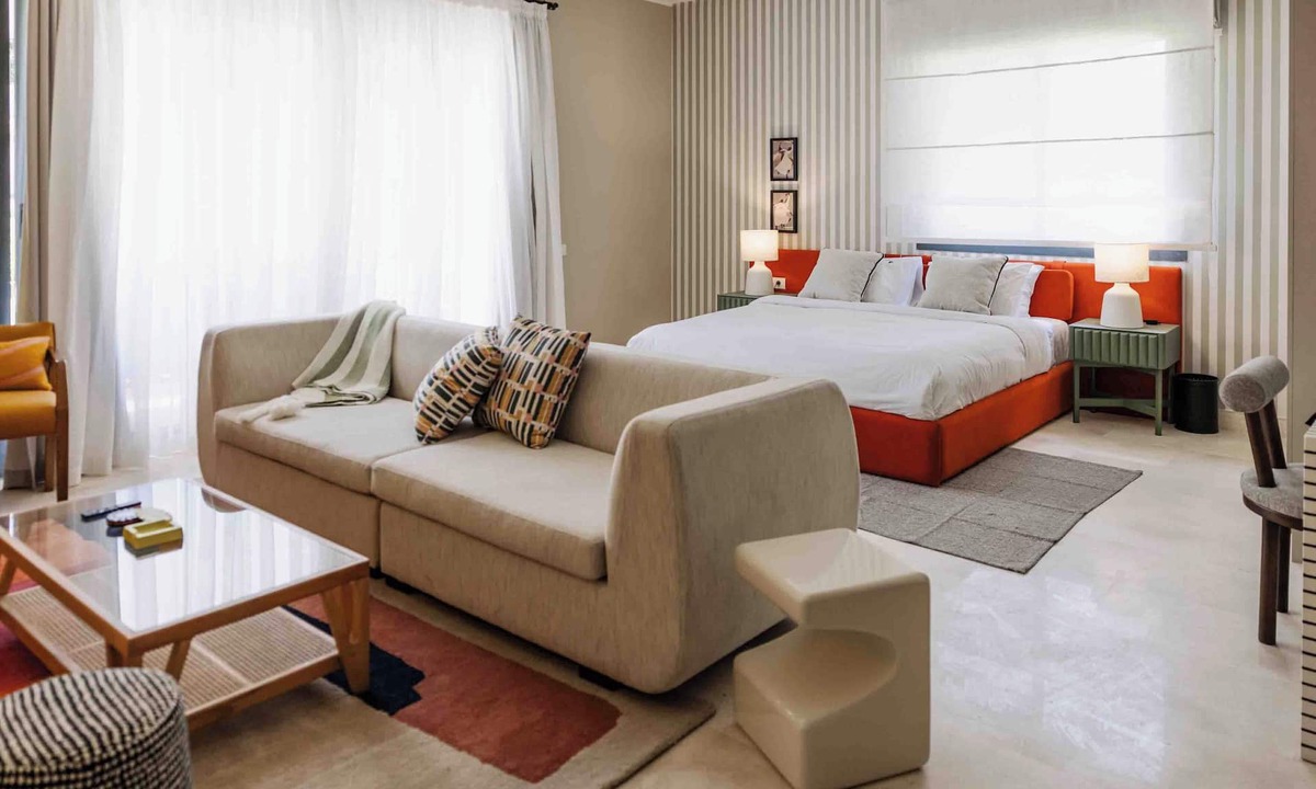 New Cairo Apartment | Spacious Studio Pool & Private Garden At Villete