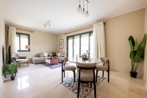 New Cairo Apartment | Sunny & Spacious 2BR Garden Home - Sodic Villette
