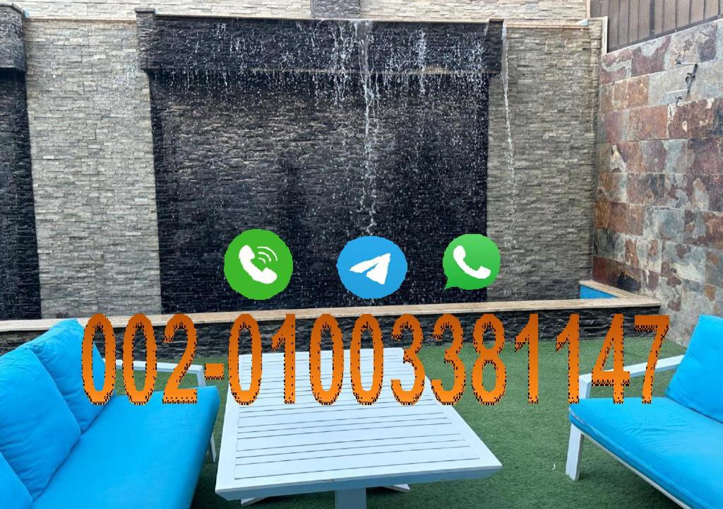 6th of October City Villa | Trio villa with falls in compound فلا بحديقة كبيره وشلالات صناعية