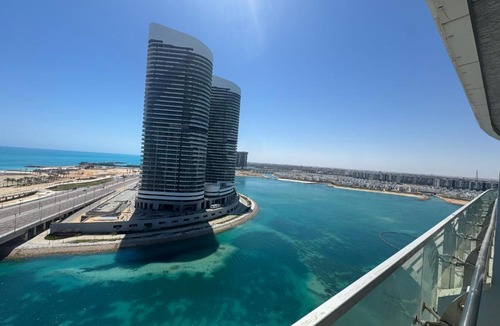 Marina El Alamein Apartment | أبراج العالمين الجديدة - Alamein Towers 2-Bedroom Chalet Panoramic Sea View