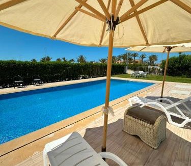 Marina El Alamein Villa | فيلا فاخرة بمسبح خاص مارينا 5 العلمين الساحل الشمالي مصر