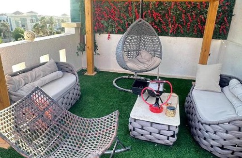 Ras Nasrani Apartment | 1 bedroom with private rooftop in sharm hills aqua