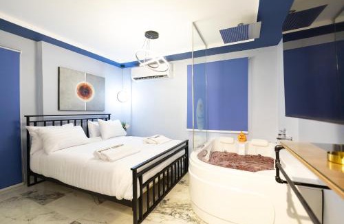 Heliopolis Apartment | 1BD Studio Jacuzzi 5min to Cairo Airport, Massager, appartement, hotel, Sheraton Al matter
