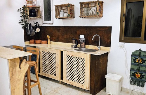 Dahab Apartment | 1st line on beach loft NO1,LTBL , 90m2, sleeps 6, newly renovated, all amenities