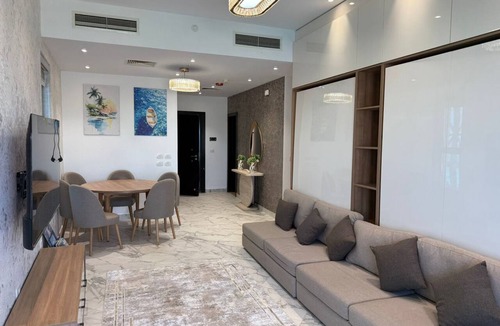 Marina El Alamein Apartment | 2 Bed Luxury Apt Gate Tower Double View Sea & Lagoon