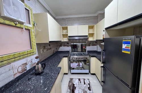 Sheikh Zayed City Apartment | 209 . Spacious 3BR Apt., 2 Baths, Gated Community