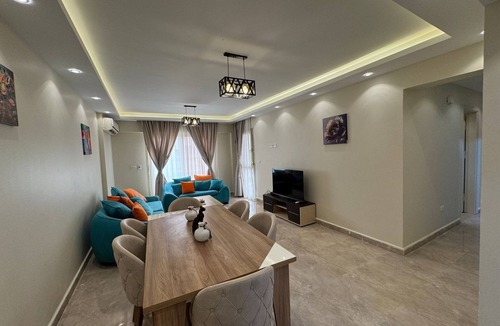 Sheikh Zayed City Apartment | 209 . Spacious 3BR Apt., 2 Baths, Gated Community
