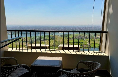 Cairo Apartment | 2BR Nile View Apartment Maadi Corniche 33rd Floor
