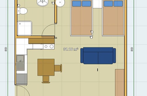 Badr Apartment | 35 m² Apartment ∙ 1 bedroom ∙ 3 guests