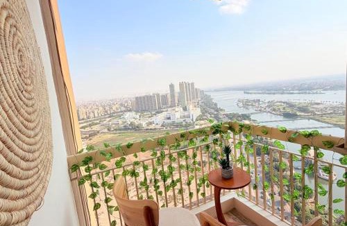 Maadi Apartment | 3BR peaceful Maddi Nile View Stays Jacuzzi in Some Units