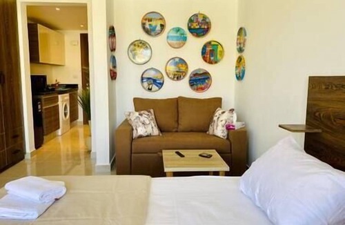 Dahar Apartment | A Bright Studio @G-Cribs - El Gouna W/Shared pool!