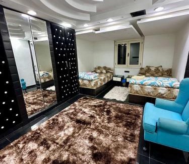 Nasr City House | A private room exclusively for men, offering comfort and convenience for a relaxing stay