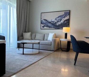 Sidi Abd El-Rahman Apartment | Amazing one bedroom address beach hotel full sea view