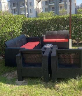 Sidi Abd El-Rahman Apartment | Amwaj North Coast Chalet with a Garden