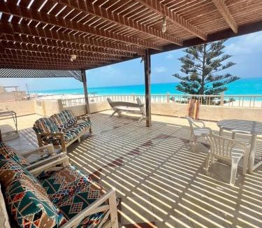 Marina El Alamein House | Beachfront Chalet in Green Beach, North Coast