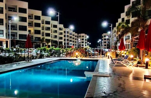 Al-Manasrah Ski Chalet | Beachfront Chalet in Porto Said with