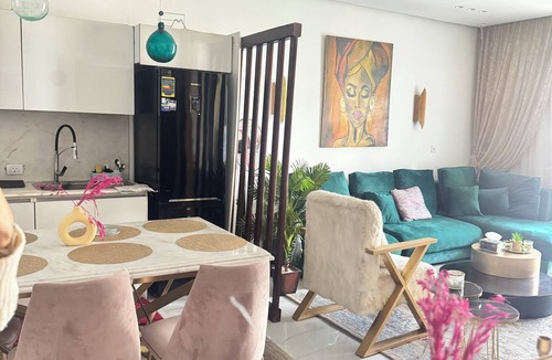 New Cairo Apartment | Beautiful Modern 2-bedroom apartment with AC in tranquil New Cairo