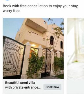 Sheikh Zayed City Apartment | Beautiful semi villa with private entrance in Sheikh Zayed- villa queen