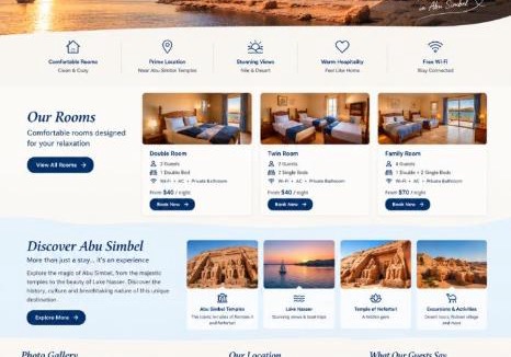 Abu Simbel Apartment | Blue Rose Guest House