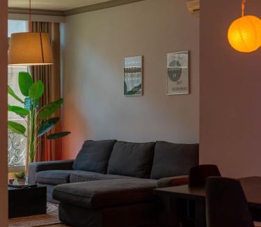 Gezira Apartment | Central Japandi Style One-Bedroom Apartment in Zamalek