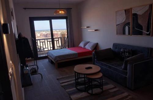 Sharm El Sheikh Apartment | Chic Seaview Studio + Private Roof - Nabq Bay