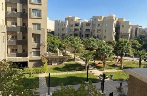 The 5th Settlement Apartment | Chic Studio at The Village Palm Hills | Opposite AUC with WiFi