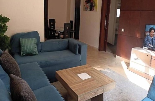 The 5th Settlement Apartment | Chic Studio at The Village Palm Hills | Opposite AUC with WiFi