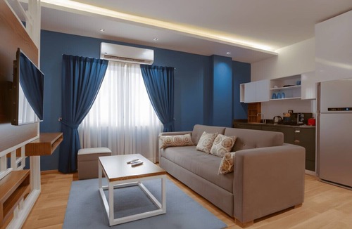 New Cairo Apartment | Comfortable 1BR Apartment near Cairo Airport with 2 Balconies