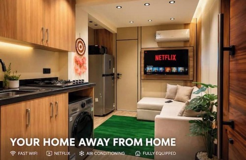 6th of October City Apartment | Cozy 1-bedroom apartment in charming Giza Governorate with AC