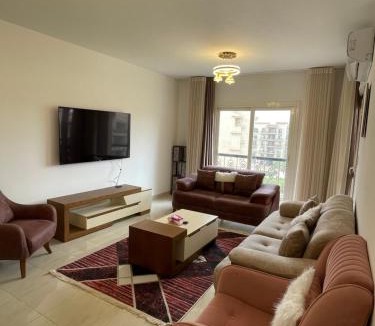 Al Rehab Apartment | Cozy 3BR Stay in Rehab City