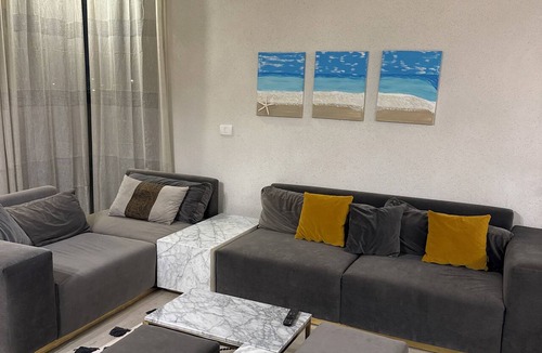 Marsa Matruh Ski Chalet | Cozy 3-bedroom chalet in perfect white sand at Beit Al Bahr Sidi Hanesh