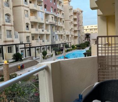 Corniche Road-Dahar Apartment | Cozy Poolside Chalet at Florenza Khamsin in central Hurghada