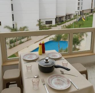 Port Said Governorate Ski Chalet | Elegant Beachfront Flat