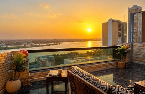 Maadi Apartment | Exclusive 3BR Retreat Nile and Pyramids Views Maadi Prime location